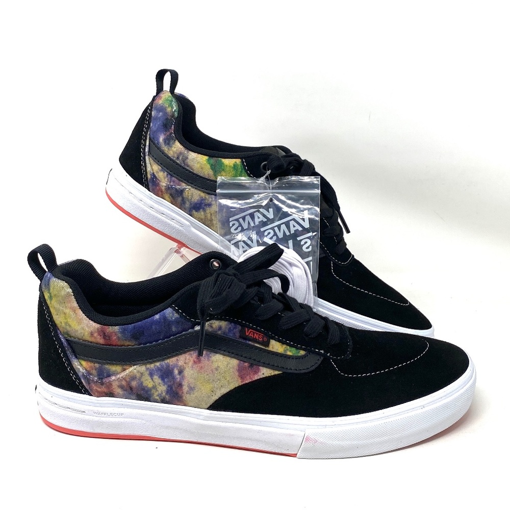 VANS Kyle Walker Low Top Black Women's Suede Canvas Size Sneakers VN0A5JIEBML